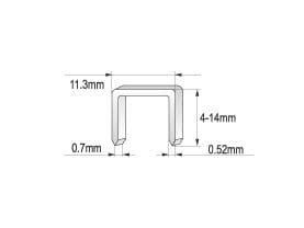 YATO STIFTEMASKIN 4-14 7007