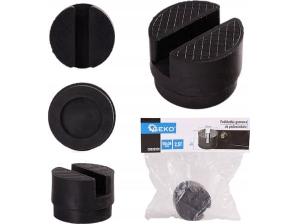 Geko gummimatte til løftevogn 2,5T (50x36 mm) (100)
