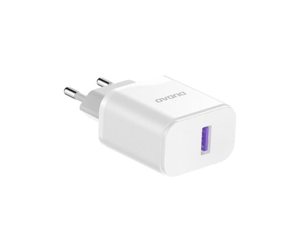 Dudao A20EU USB-A 18W network charger - white