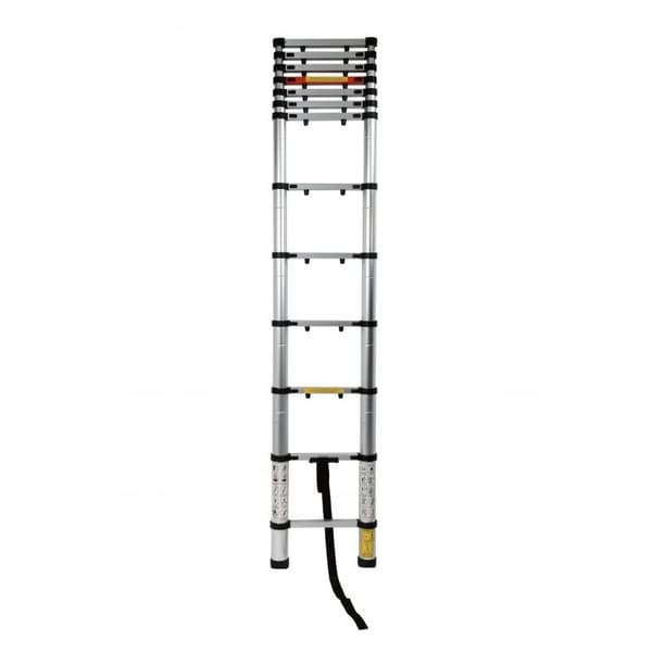 AWTOOLS teleskopstige i aluminium 3,8 m 13 trinn