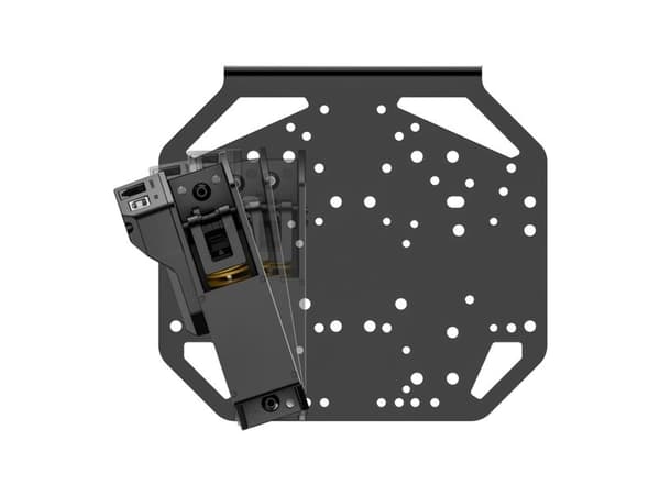 MOZA Universal Mounting Plate, kytkimille ja käsijarrulle - musta (RS089)
