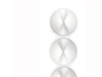 Bluelounge CableDrop Mini - Kabelklämmor - vit (paket om 9)