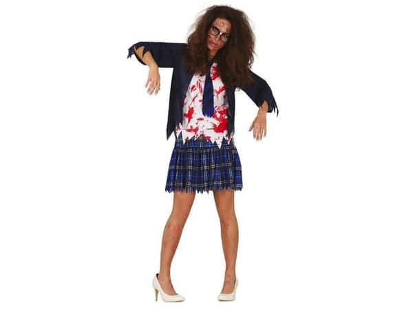 High school zombie-kostym