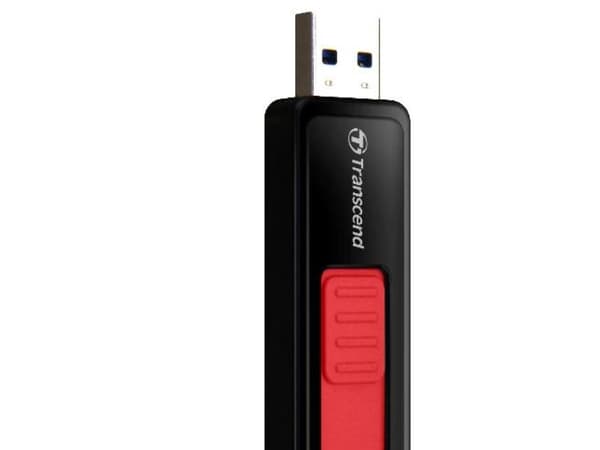 Transcend JetFlash 760 - USB-flashstasjon - 128 GB - USB 3.0 - svart