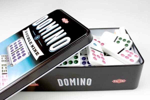 Tactic Domino Double 9 board game