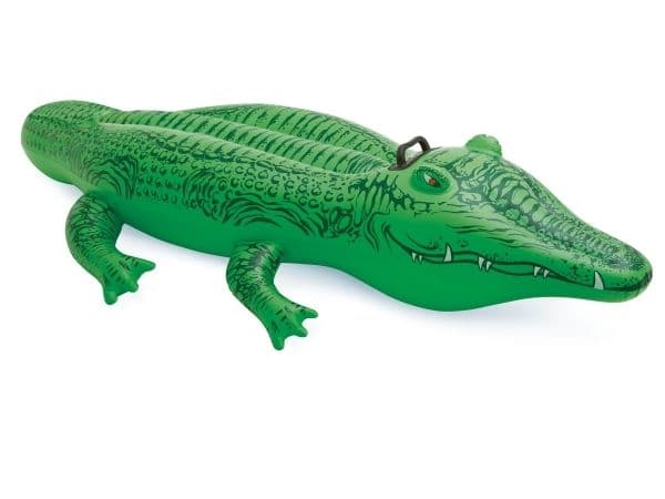 BADELEKE INTEX KROKODILLE 168 CM RIDE-ON 3+