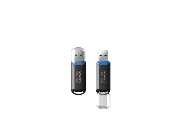 ADATA Classic Series C906 - USB-flashstasjon - 32 GB - USB 2.0 - svart