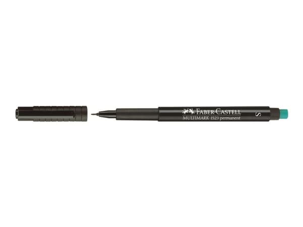 Permanent marker Faber-Castell, multi, superfine, svart