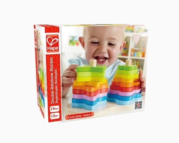 Hape Double Rainbow Stacker