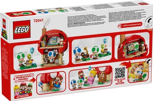 LEGO Super Mario 72041 Kalas i Toads hus