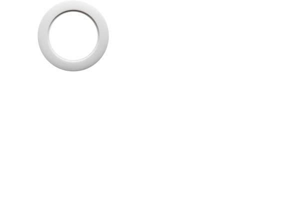 Rehab-ring Ø133 mm mattvit (Junistar, Jupiter, Polar, Uniled)