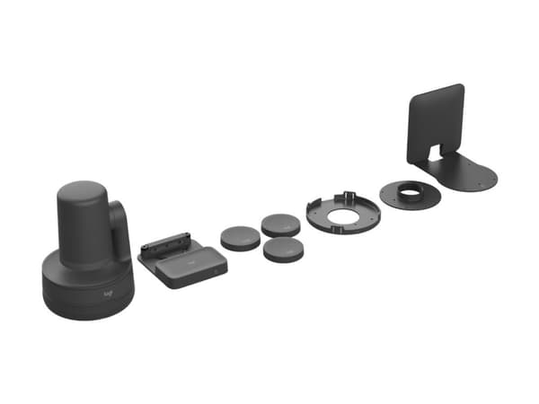 Logitech Rally Camera Streamline Kit, Full HD, 90°, 15x, Musta