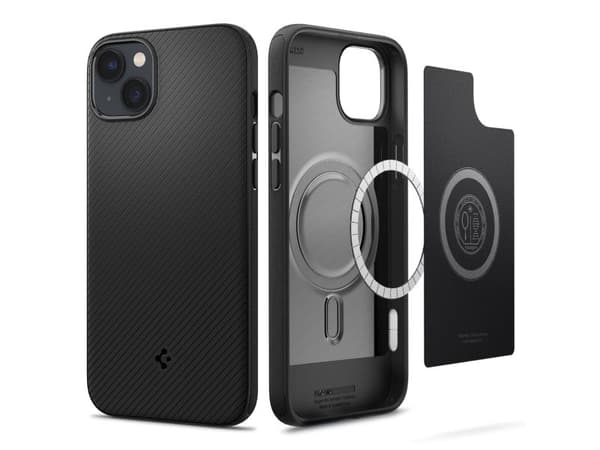 Spigen ACS04918, Etui, Apple, iPhone 14 Plus, 17 cm (6.7"), Svart