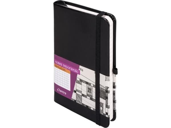 Notebook A6 Formalism rutete marineblå