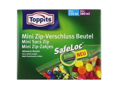 Toppits mini blixtlåsväska