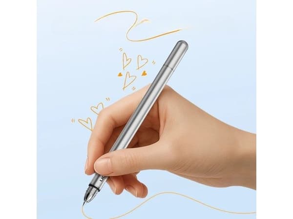 Stylus Vention 2-i-1 i aluminium grå