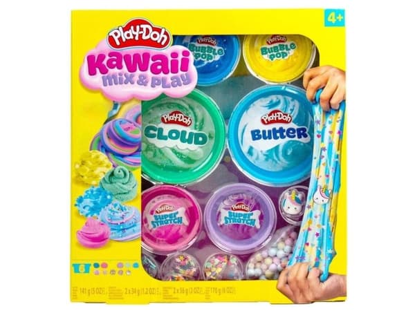 Play-Doh Kawaii Mix & Play 6-pak