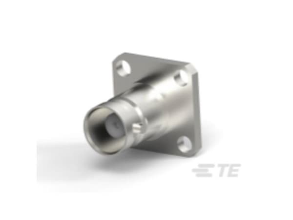 TE Connectivity Greenpar Series Straight 50? Panel Mount Bulkhead Fitting BNC Connector, jack, Silver