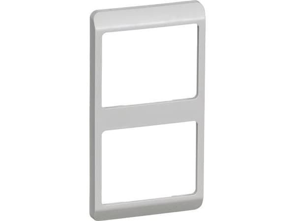 OPUS 66 ram kombi 2 moduler vertikal, ljusgrå