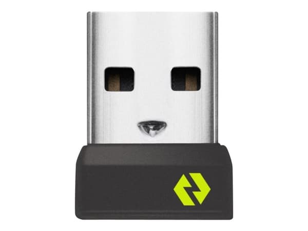 Logitech Bolt, USB-vastaanotin, 2 g, Musta, Vihreä