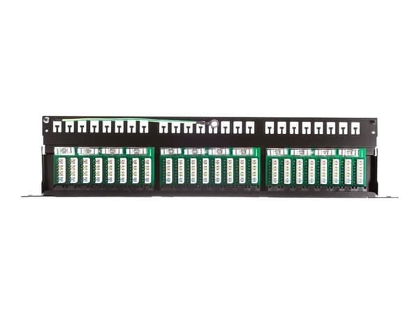 Netrack - Patch-panel - CAT 5e - UTP - RJ-45 X 24 - 0.5U - 10"/19"