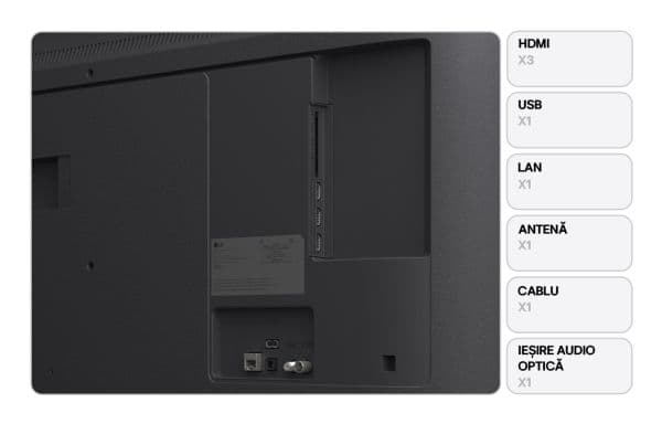 TV LG 43UA74003LB 4K UHD