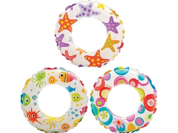 Intex Lively Print Baderinge 61 cm  - 3 varianter