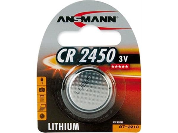 ANSMANN - Batteri CR2450 - Li
