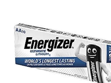 Batteri, Energizer Ultimate Lithium, AA, 1,5V, 10 stk
