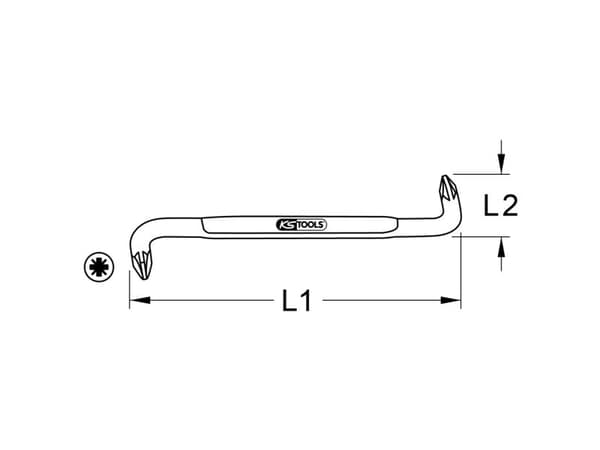 KS Tools 151.2683, 125 mm