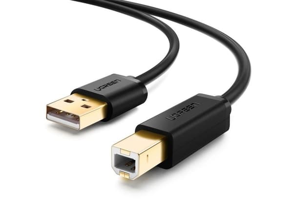 Ugreen 10350, 1,5 m, USB A, USB B, USB 2.0, Svart