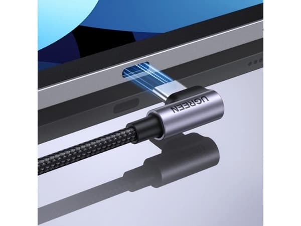 Ugreen US255, 0,5 m, USB C, USB C, USB 2.0, 0,48 Gbit/sek., Sort, Grå