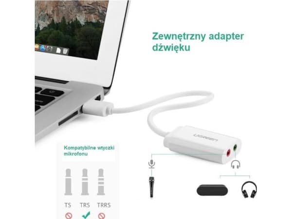 Ugreen - Lydkort - USB 2.0