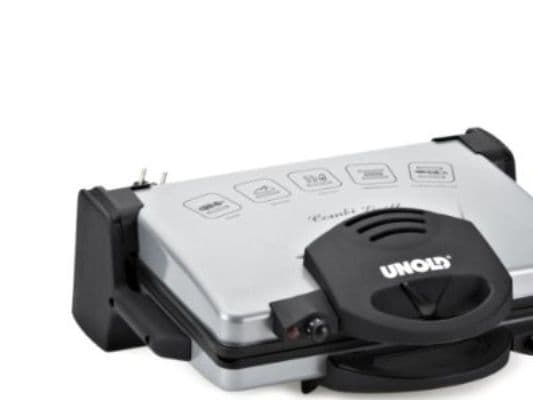 UNOLD 8555 - Grill - elektrisk - 792 cm2 - silver