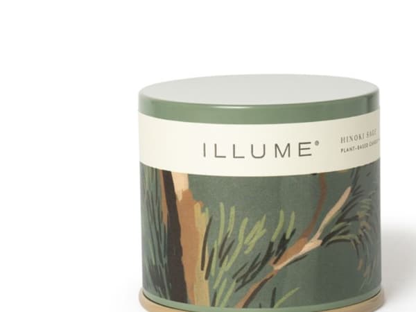 ILLUME Hinoki Sage Vanity Tin Duftlys, Grøn,