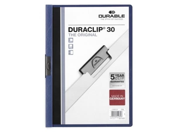Durable D220007, Blå, PVC, A4, 219 mm, 310 mm