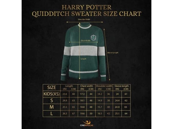 Slytherin Quidditch sweater