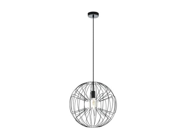 EGLO OKINZURI pendel E27 Ø450 sort/krom