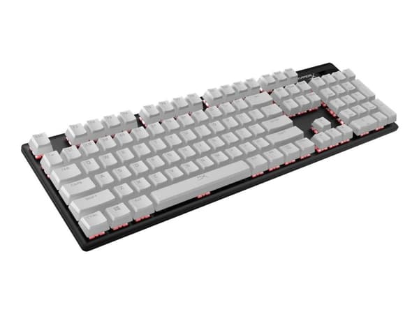 HyperX Pudding Keycaps - Keycap sett - transparent hvit