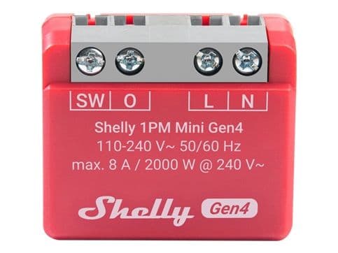 Shelly 1PM Mini Gen4