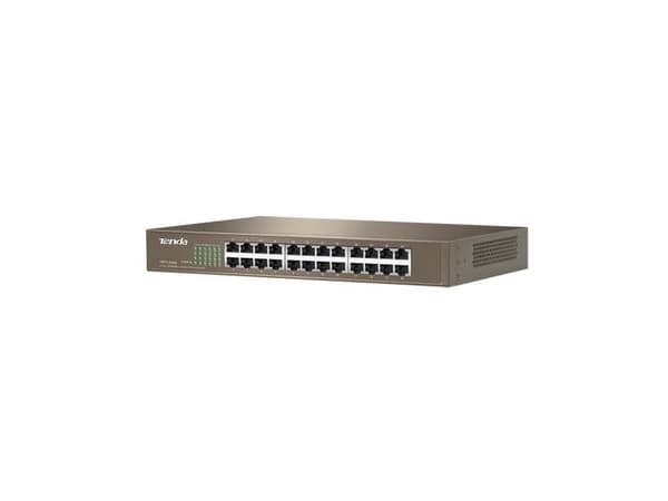 Tenda TEF1024D - Switch - 24 x 10/100 - stasjonær, rackmonterbar