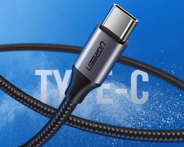 Ugreen 60131, 1 m, USB C, USB A, 480 Mbit/s, Hvit