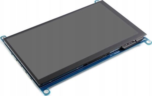 Raspberry Pi Waveshare kapacitiv pekskärm för Raspberry Pi 3B+/3B/2B/Zero mikrodator - LCD IPS 7