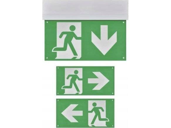 LED EXIT-skylt LED 230V AC 3W 30lm 3h. MT EMOS