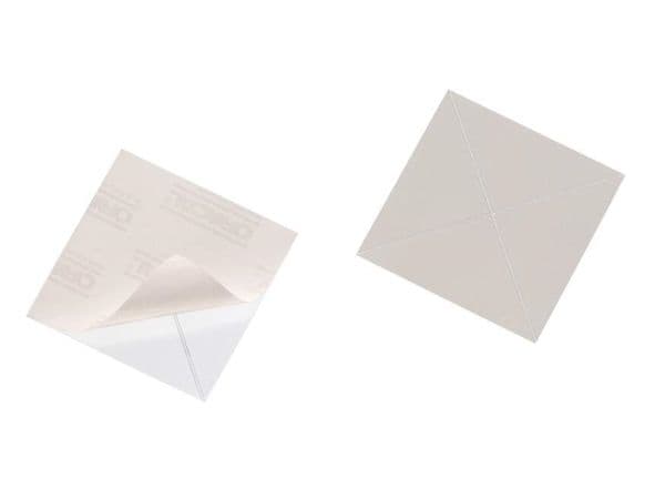Durable 8281-19, Transparent, 75 mm, 75 mm, 100 styck