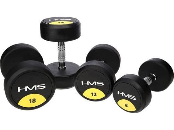 Gummihantel HMS HG Pro - 60 kg