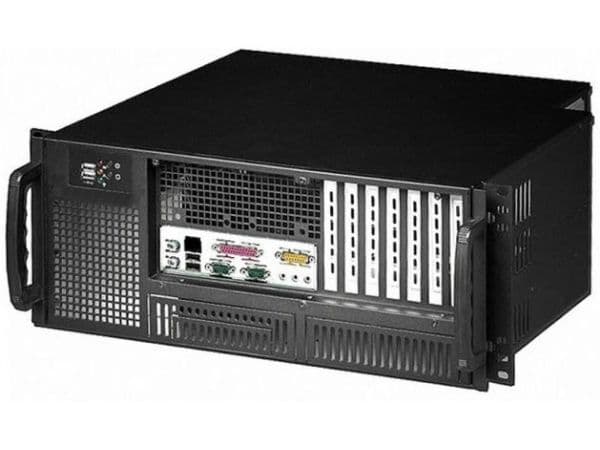 Techly I-CASE MP-P4HX-BLK6, Stativ, Server, Sort, ATX, Metall, 4U