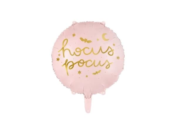 Hocus Pocus folieballon, pink