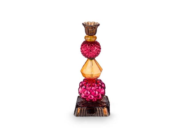 PIP Studio Candle GlassBead Red23.5cm