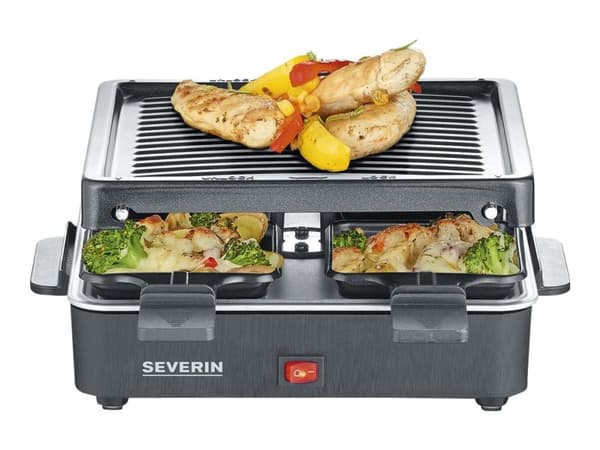 SEVERIN RG 2370 - Raclette/grill - 600 W - sort